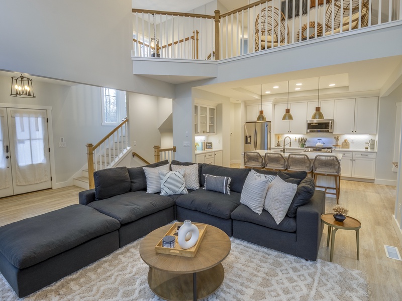 Blue Haven- Living Room