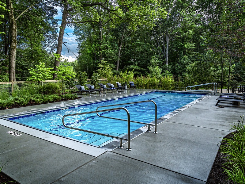 Communal Pool in Lake Michigan