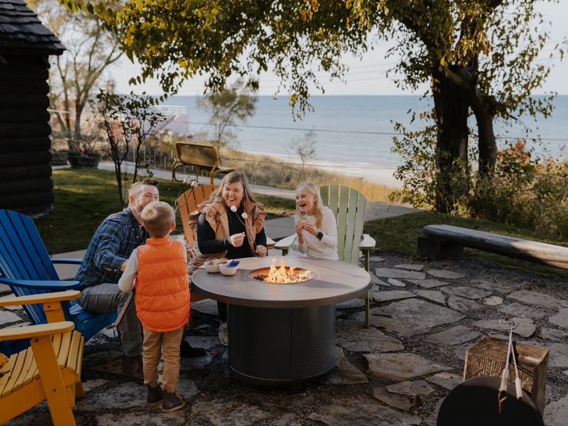 Lake Front in Lake Michigan