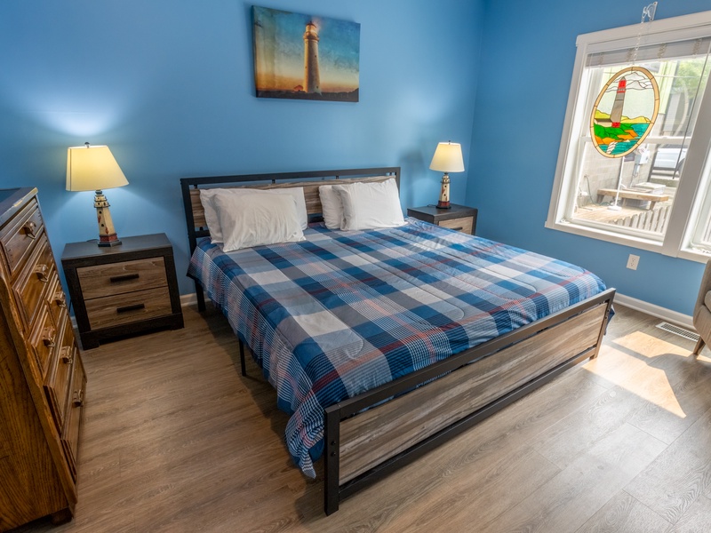 Main Level Bedroom in Lake Michigan