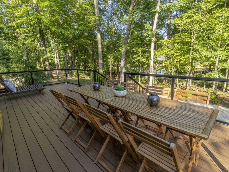 One Sweet World - Back Deck