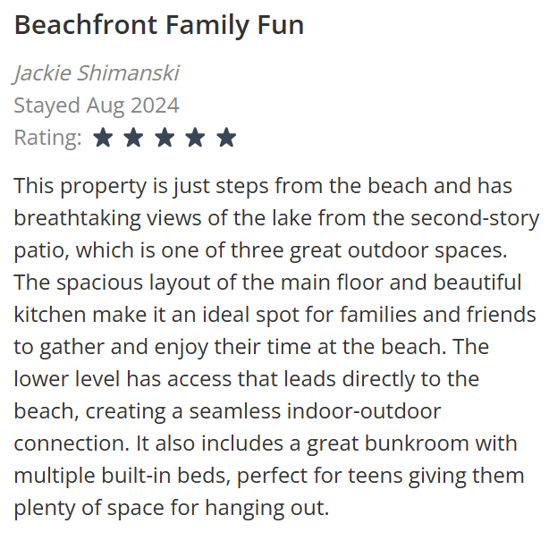 Southshore Client Review 1