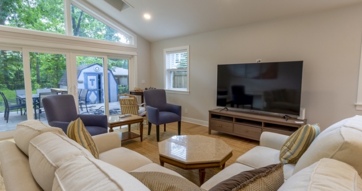 Interior of a vacation rental property managed by South Shore Vacation Homes near Indiana Dunes